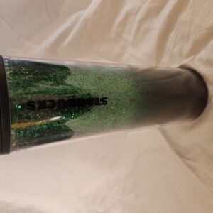 Starbucks 2019 Holiday Green Glitter Tumbler